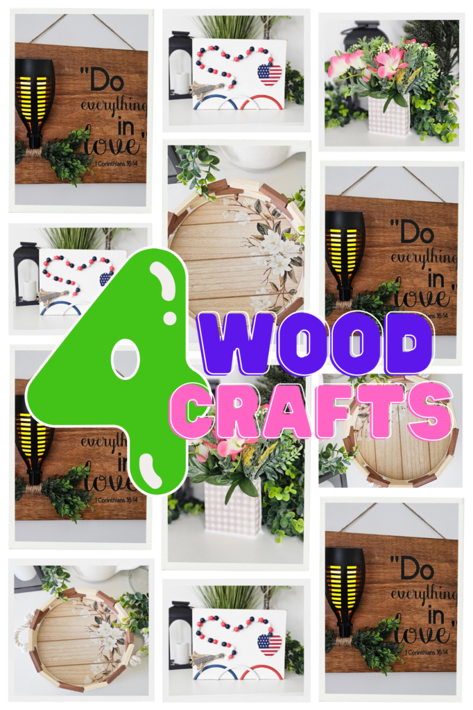 summer wood DIY crafts