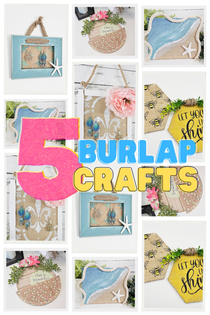 burlap crafts