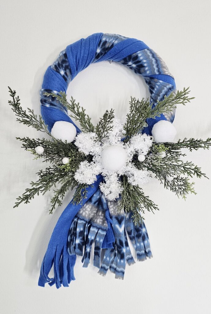 DIY crafts using foam wreath forms