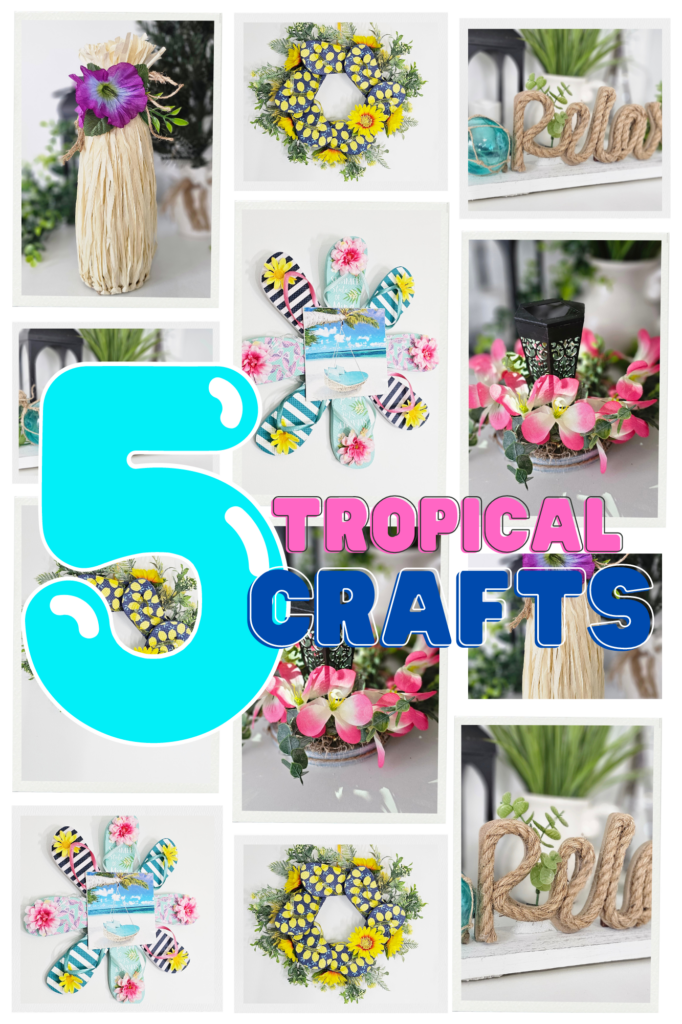 tropical DIY crafts
