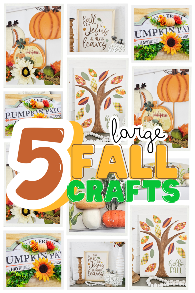 large fall crafts