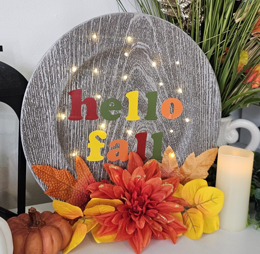 light-up fall crafts