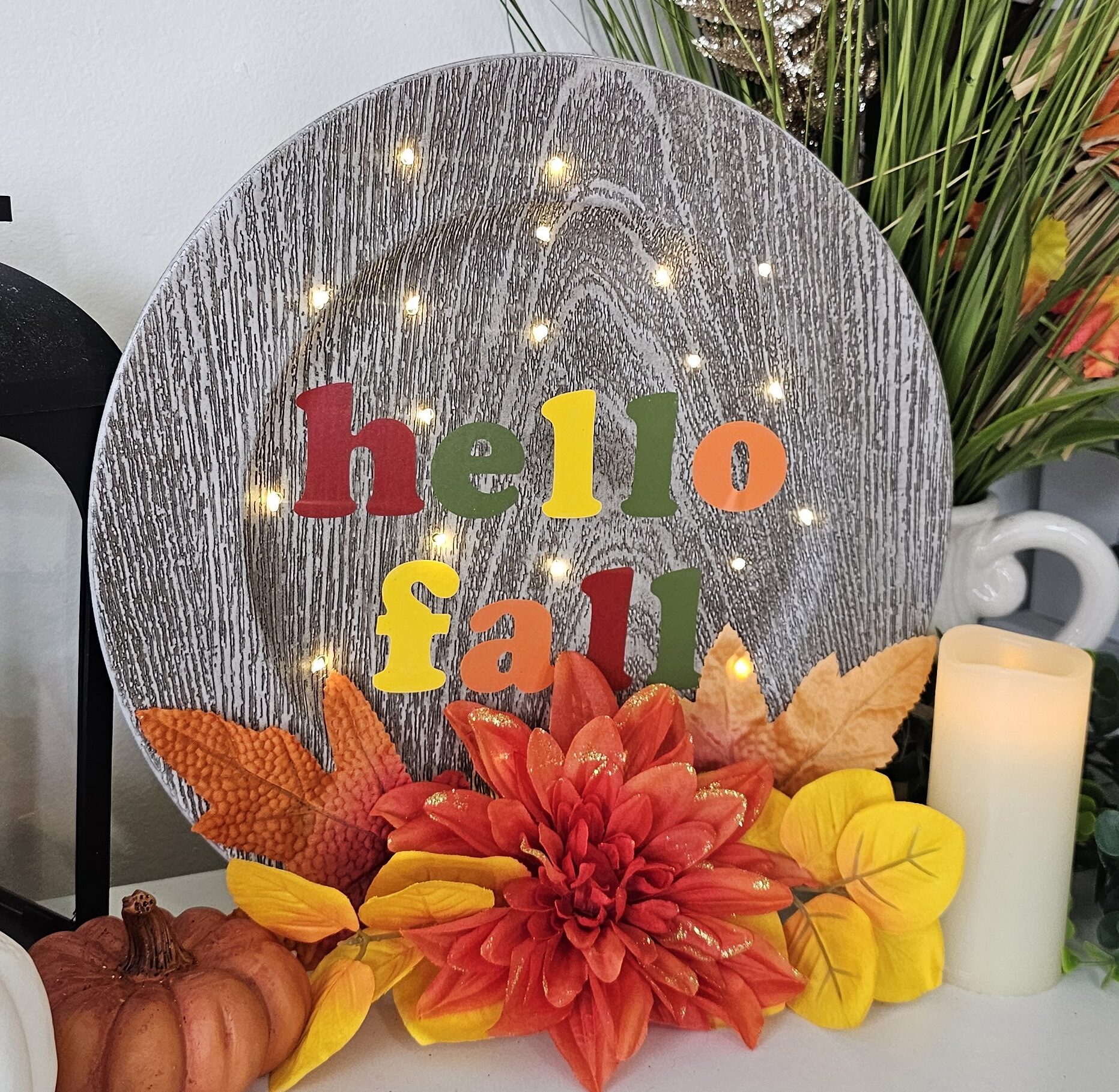 light-up fall crafts