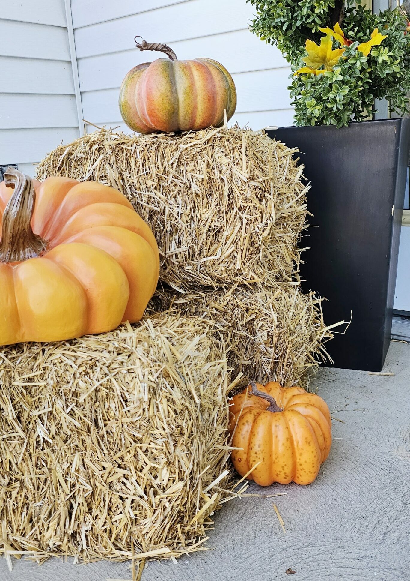 front porch fall decor