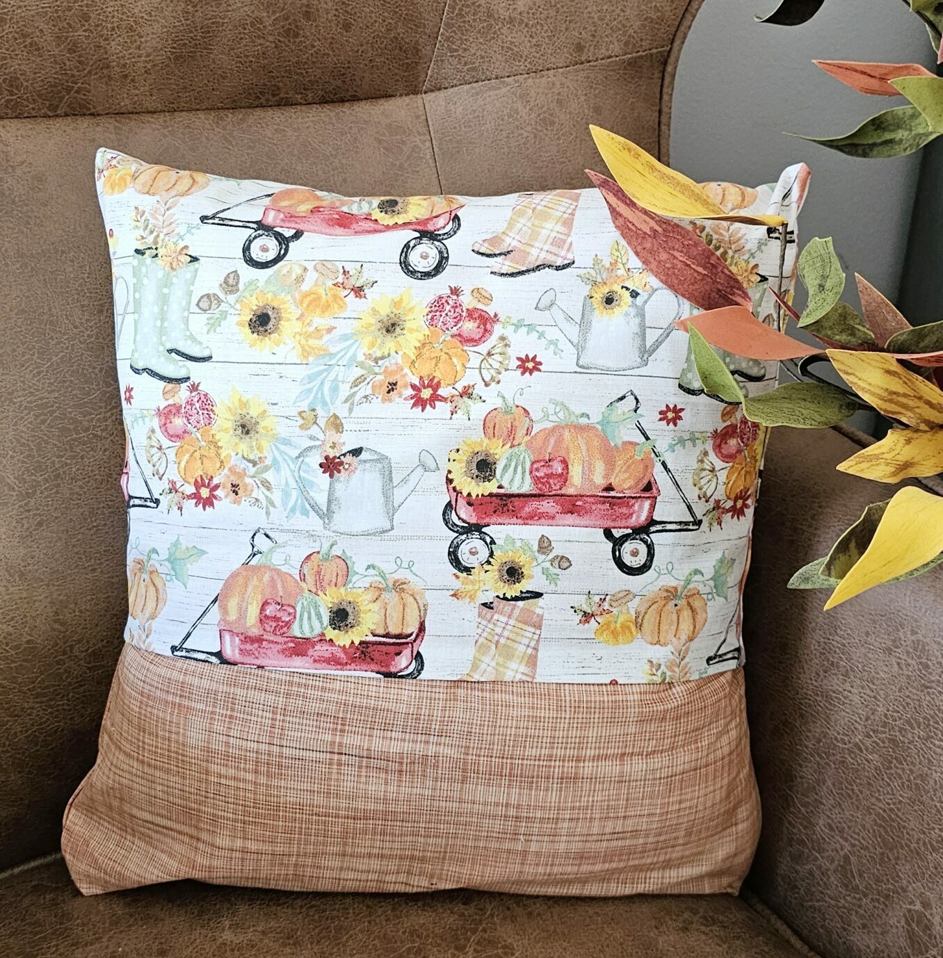 fall fabric crafts