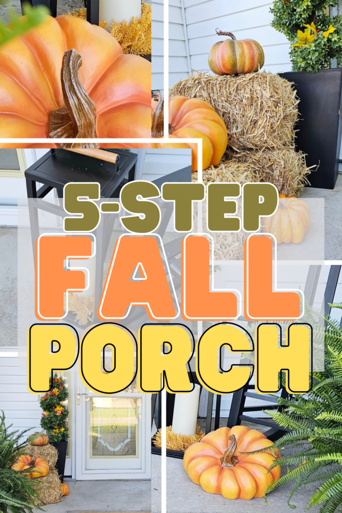 front porch fall decor