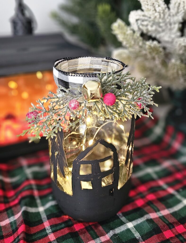 mason jar Christmas crafts