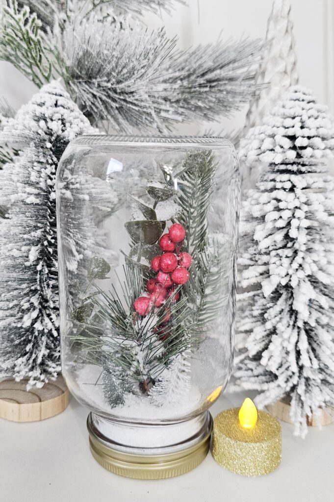 mason jar Christmas crafts