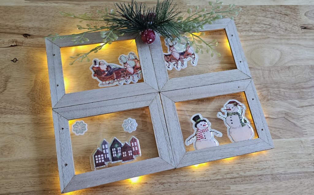 light-up Christmas DIY crafts