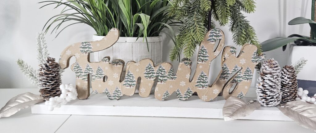 wooden Christmas crafts