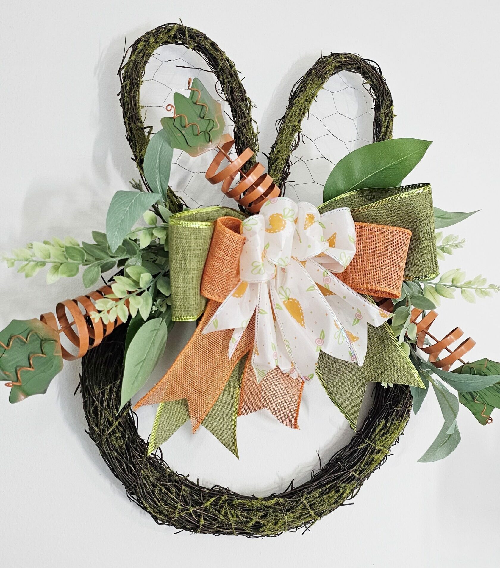 Bunny-themed wreaths