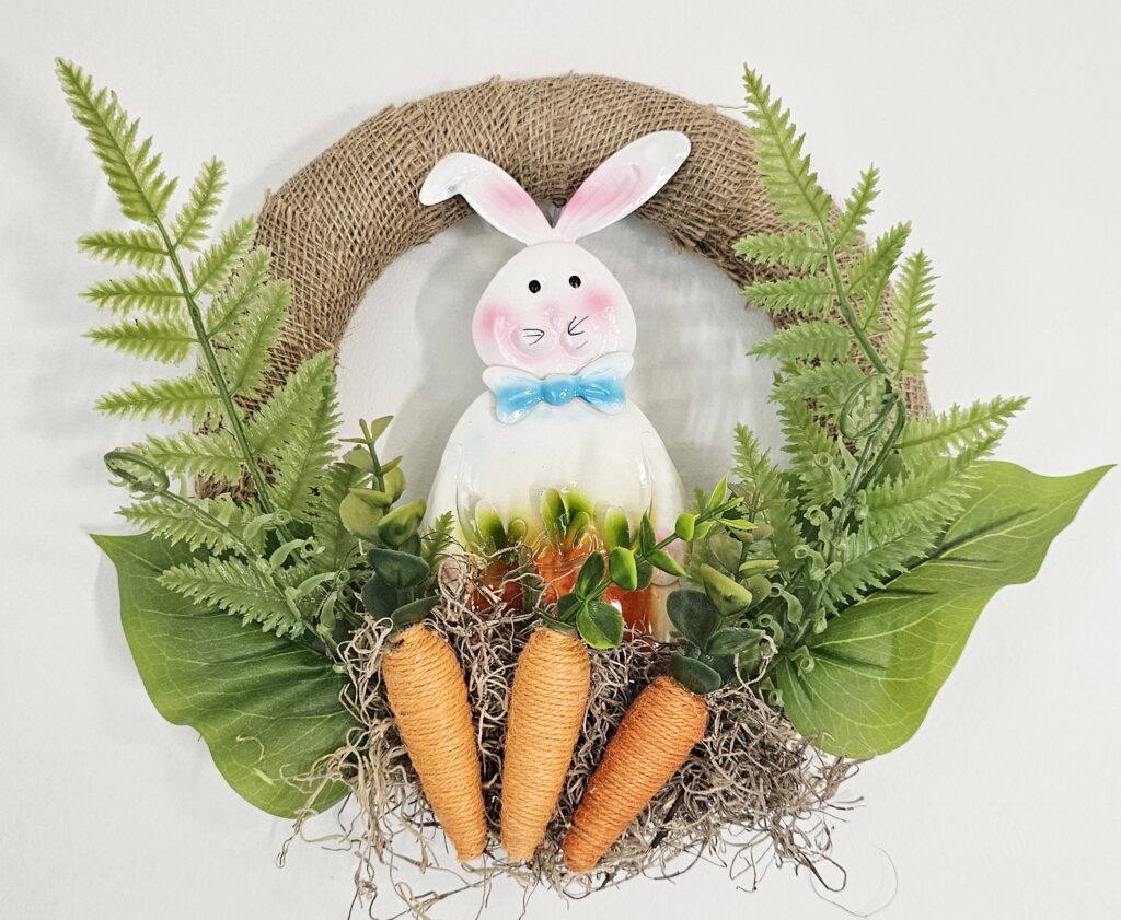 Bunny-themed wreaths