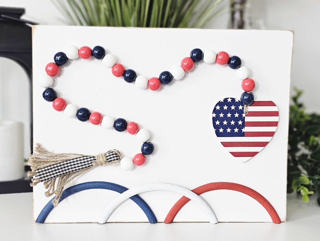 patriotic Dollar Tree crafts
