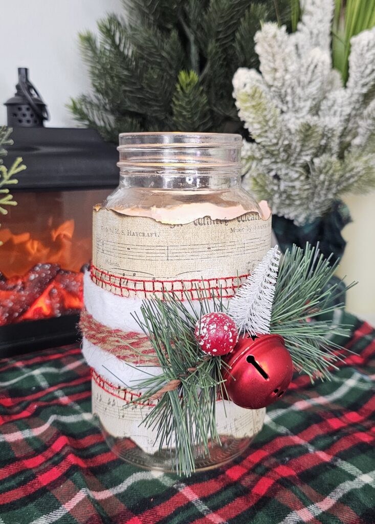 Dollar Tree Christmas Mason Jar Crafts