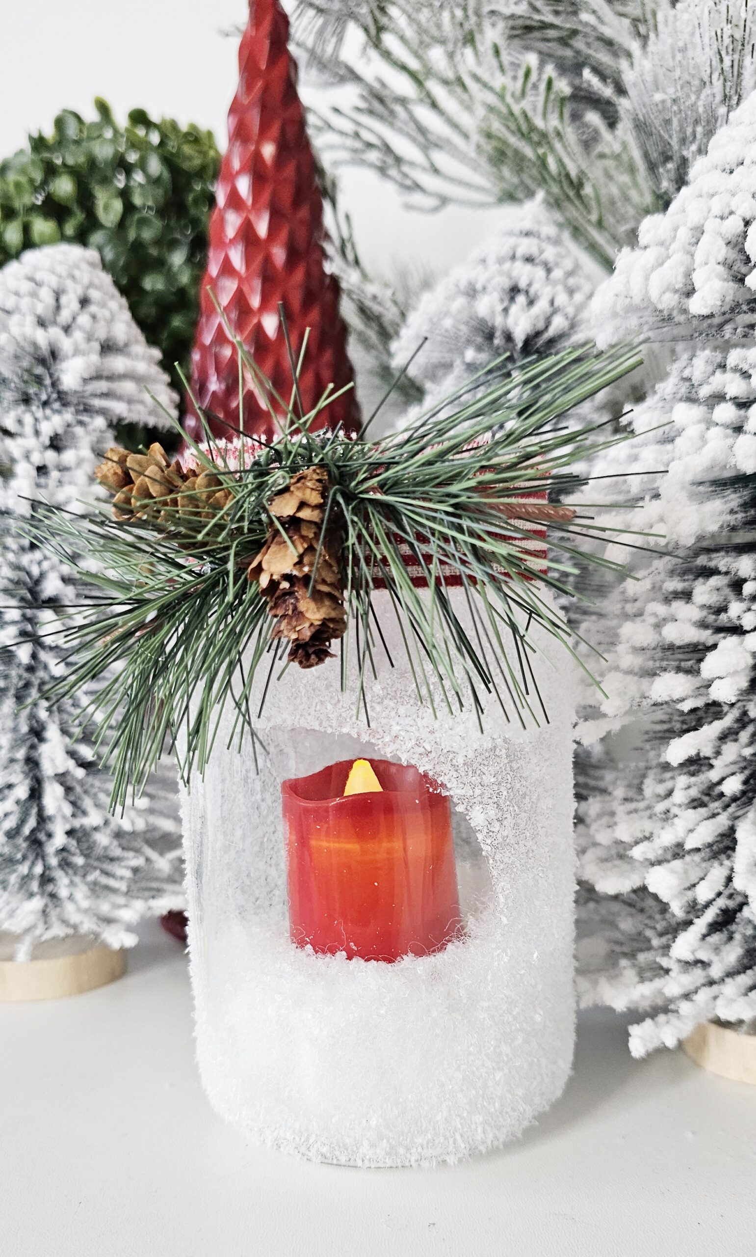 Dollar Tree Christmas Mason Jar Crafts
