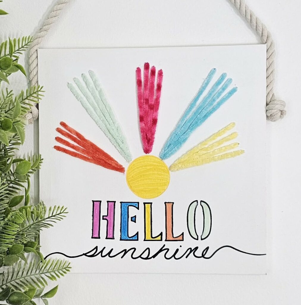 Dollar Tree summer crafts